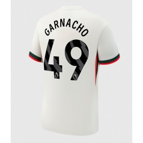 Chelsea Alejandro Garnacho #49 Borta Kläder 2025-26 Kortärmad